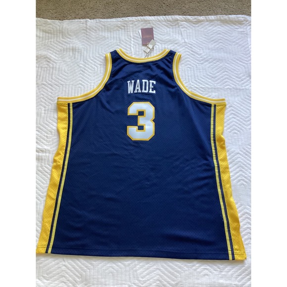 Mitchell & Ness Other - Mitchell & Ness Marquette Wade #3 Swingman Jersey 2XLT Mens NWT